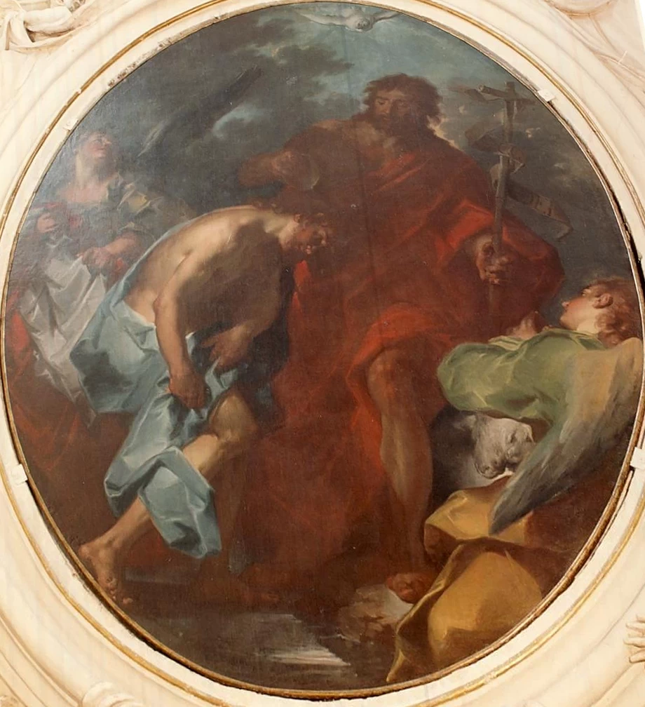 Battesimo di Gesù - Borgoforte, Chiesa parrocchiale di S. Giovanni Battista